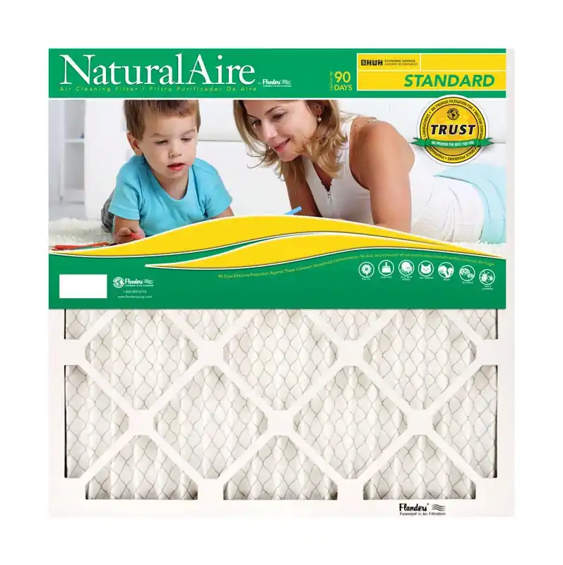 NaturalAire 19 In. W X 22 In. H X 1 In. Synthetic 8 MERV Pleated Air Filter 1 Pk