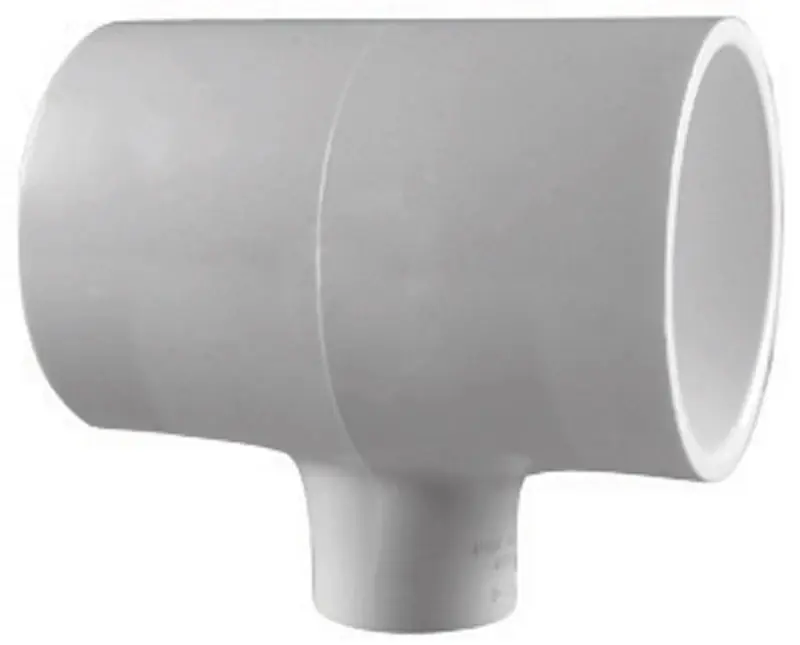 Charlotte Pipe Schedule 40 3/4 In. Slip X 3/4 In. D Slip PVC Reducing Tee 1 Pk