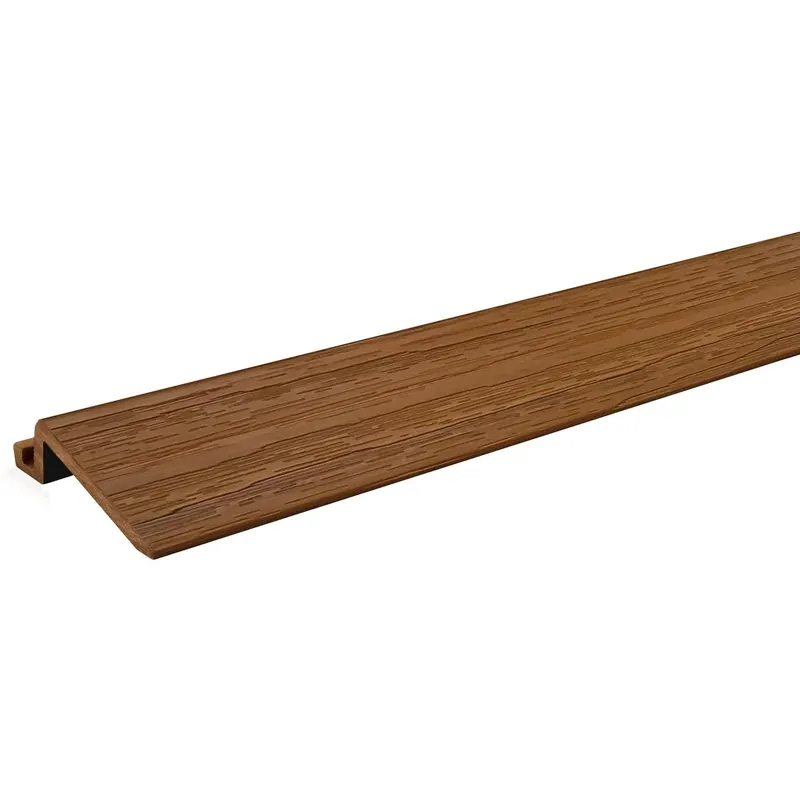 Aura Prefinished Honey Teak Polystyrene Floor Transition 1x3x24 In.