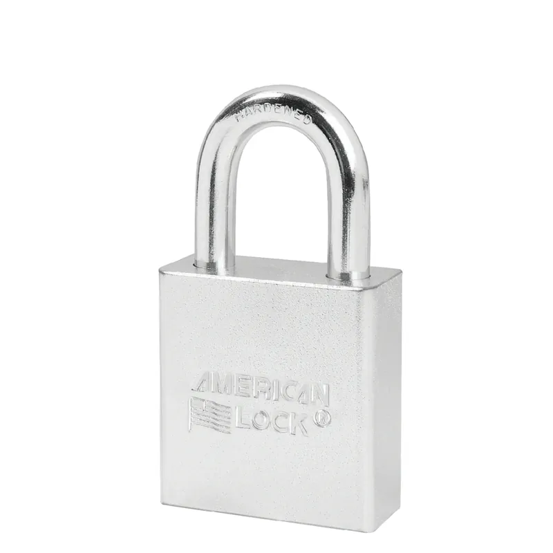 A5200d Solid Steel Padlock, Keyed Different, 1-3/4 In Wide