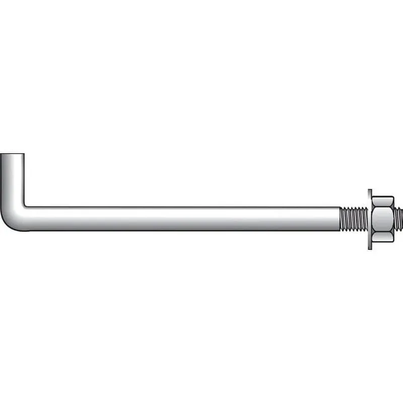 HILLMAN 3/4 In. D X 15 In. L Steel Round Head Anchor Bolts 1 Pk