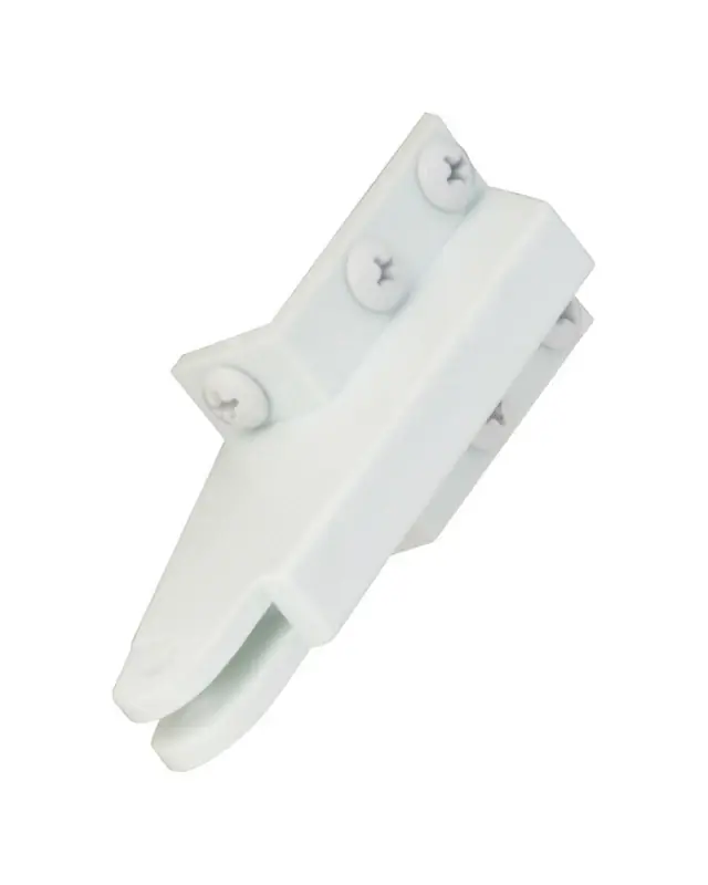 Wright White Plastic Bracket 1 Pk
