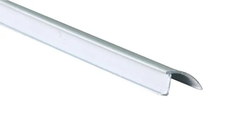 Prime-Line Gray Vinyl Glass Retainer 9/32 In. W X 72 In. L 1 Pk
