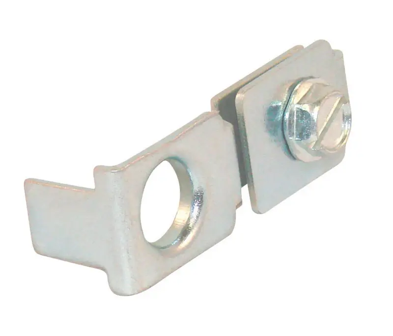 Barton Kramer 0.875 In. L Mill Steel Bracket 2 Pc