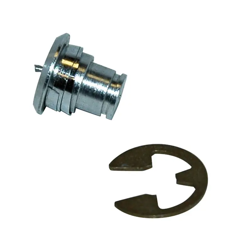Barton Kramer Silver Aluminum Large Rivet And E Ring 0.3 In. H 3 Pk