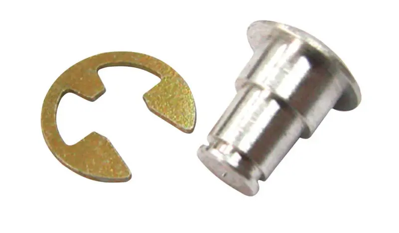 Barton Kramer Silver Aluminum Large Rivet And E Ring 3 Pk