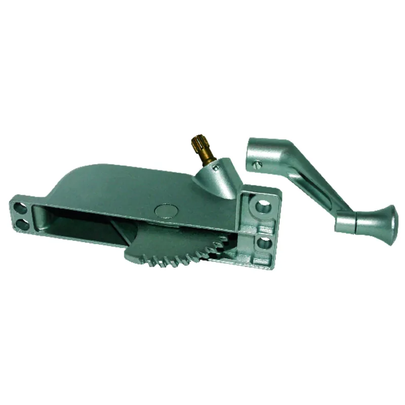 Silver Zinc Right-hand Awning Window Operator For Yale Orgron Windows