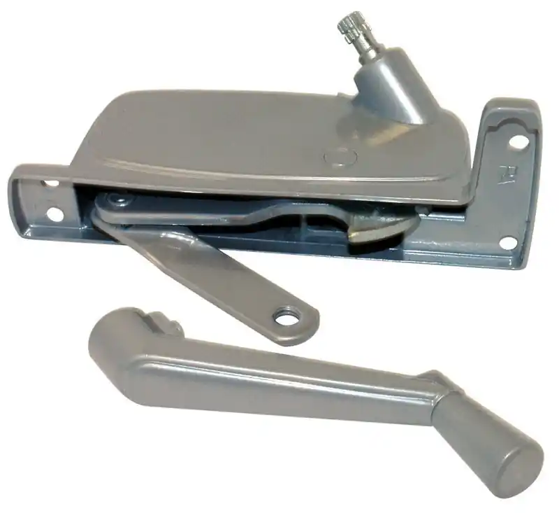 Silver Aluminum Right Awning Window Operator For Pan-american Models 234c