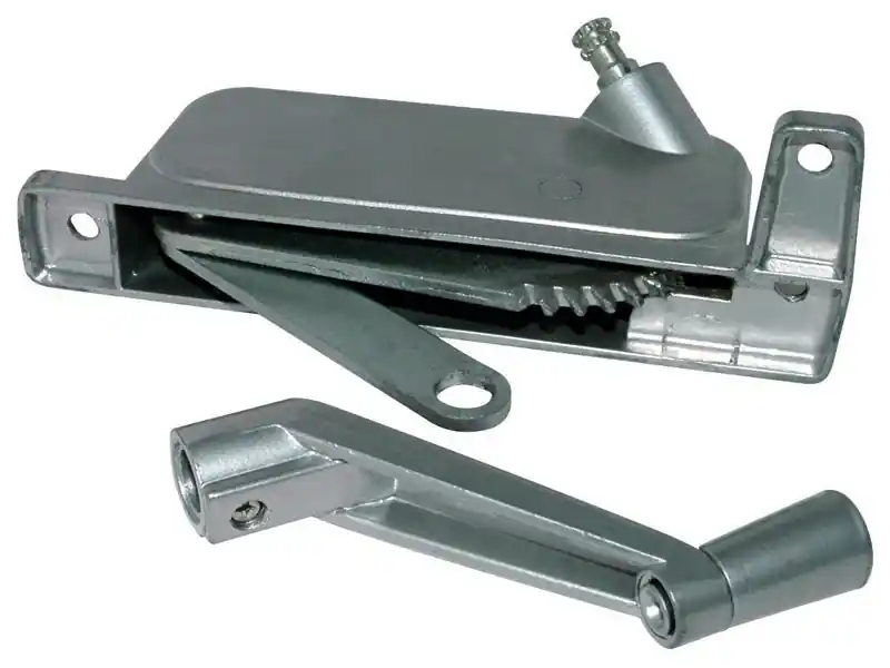 Silver Aluminum Right Awning Window Operator For Nu-air 5-1/4-in Model 246c