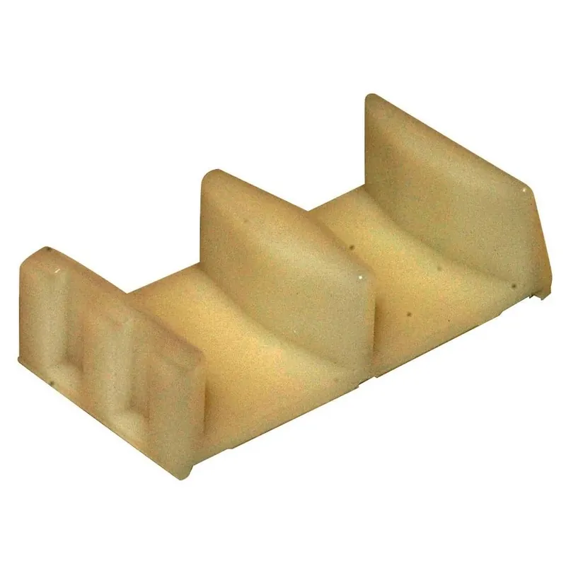 Barton Kramer 0.625 In. H X 2.125 In. W Beige Shower Door Bottom Guide