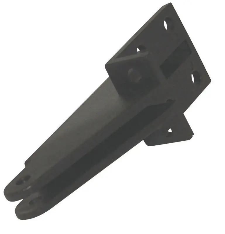 Barton Kramer Bronze Plastic Jamb Bracket 1.125 In. L X 1.62 In. H 1 Pk