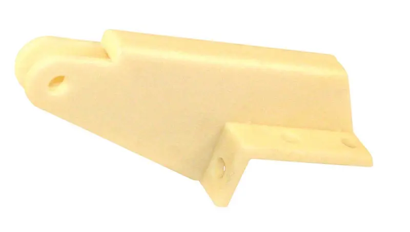 Barton Kramer White Plastic Jamb Bracket 1.125 In. L X 1.62 In. H 1 Pk