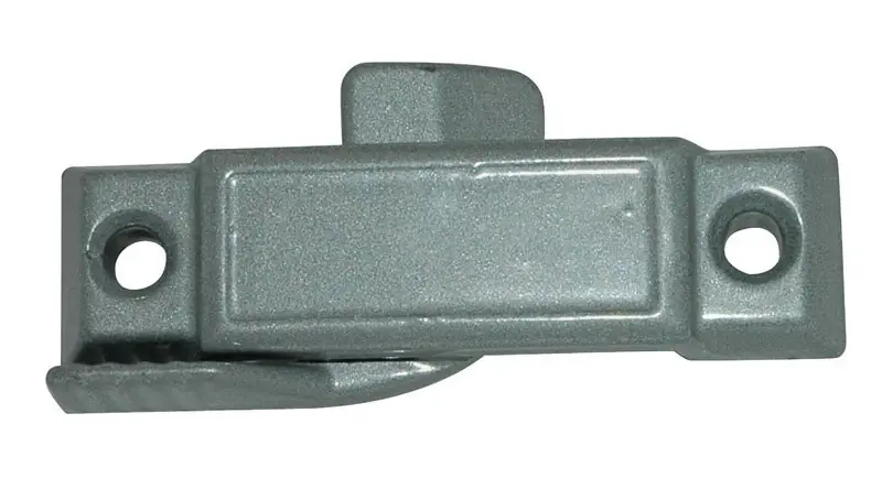 Barton Kramer Gray Zinc Window Latch 25/32 In. W X 2-15/16 In. L 1 Pk