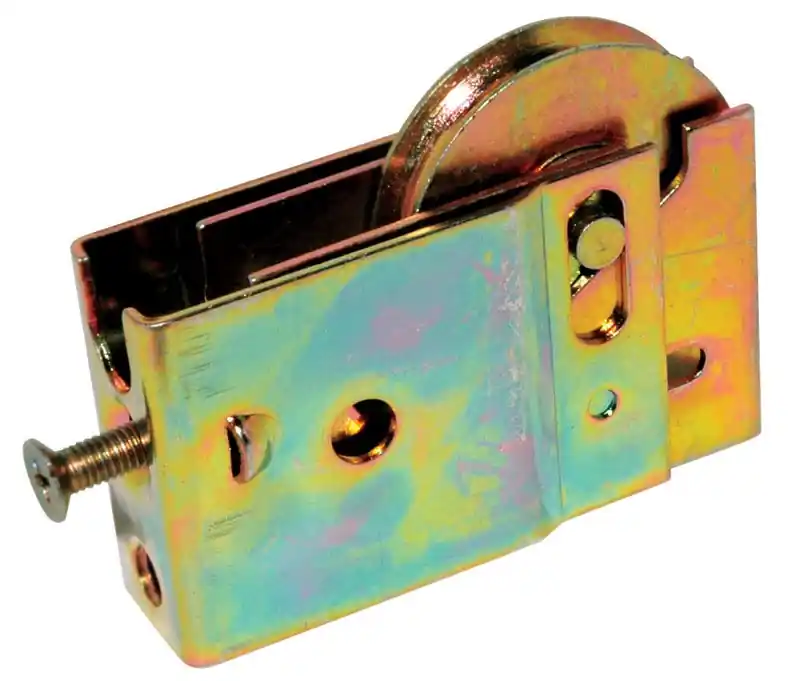 Barton Kramer 1-1/2 In. D X 1/3 In. L Stamped Steel Patio Door Roller Assembly 1 Pk