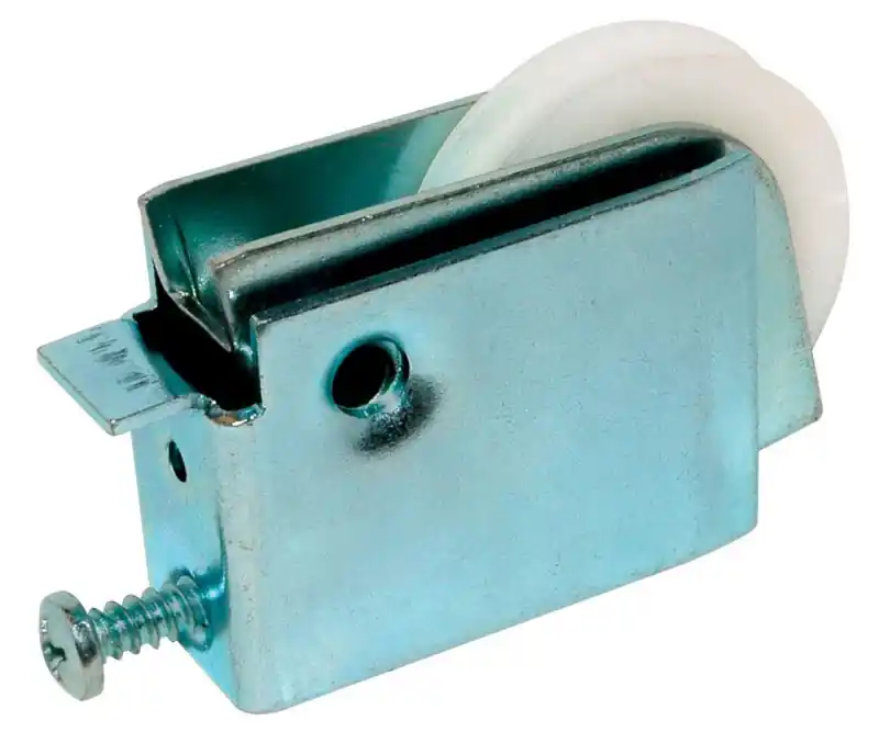 Barton Kramer 1-1/2 In. D X 1/3 In. L Stamped Steel Patio Door Roller Assembly 1 Pk