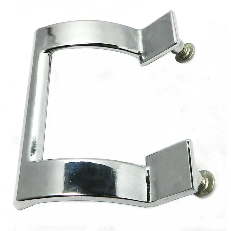 Barton Kramer 2.75 In. H X 2 In. W Chrome Silver Shower Door Handle