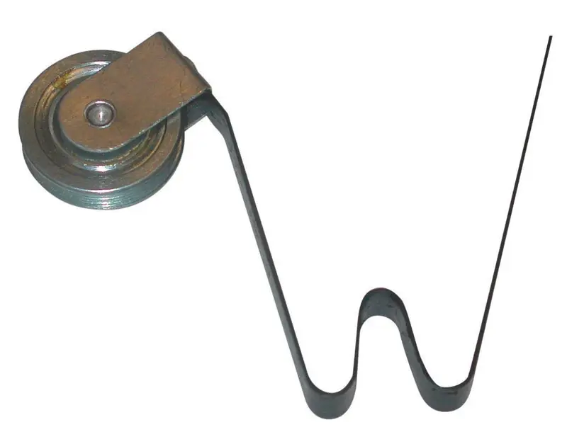 Barton Kramer 1 In. D Mill Steel Roller Assembly 2 Pk
