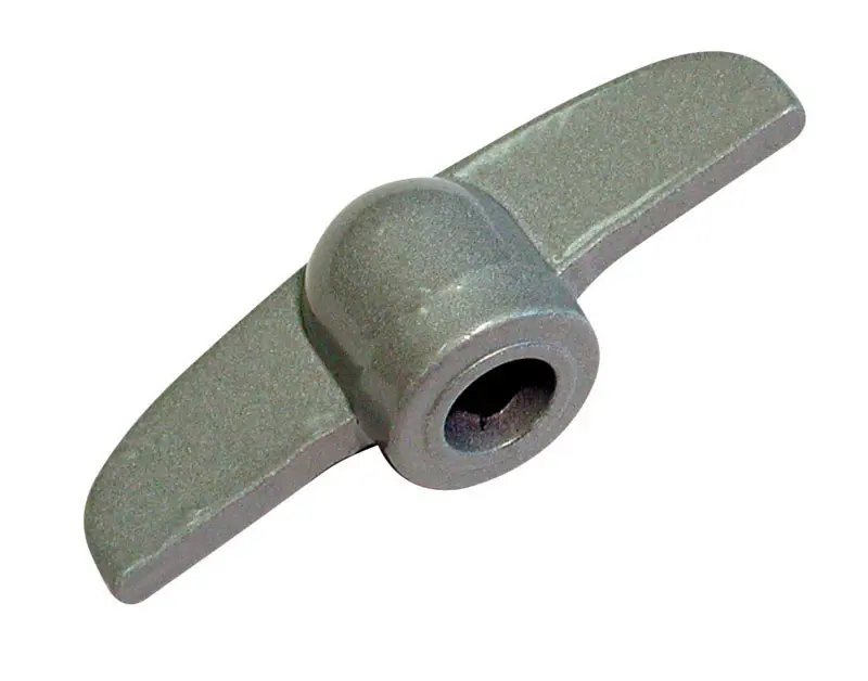 Barton Kramer 2.75 In. L Gray Die-Cast Handle For Jalousie Window 1 Pk