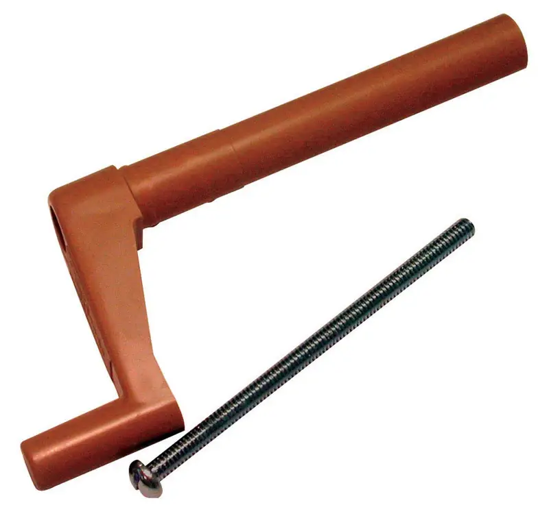 3 In. Tan Plastic Crank Handle For Mobile Home Window Operators