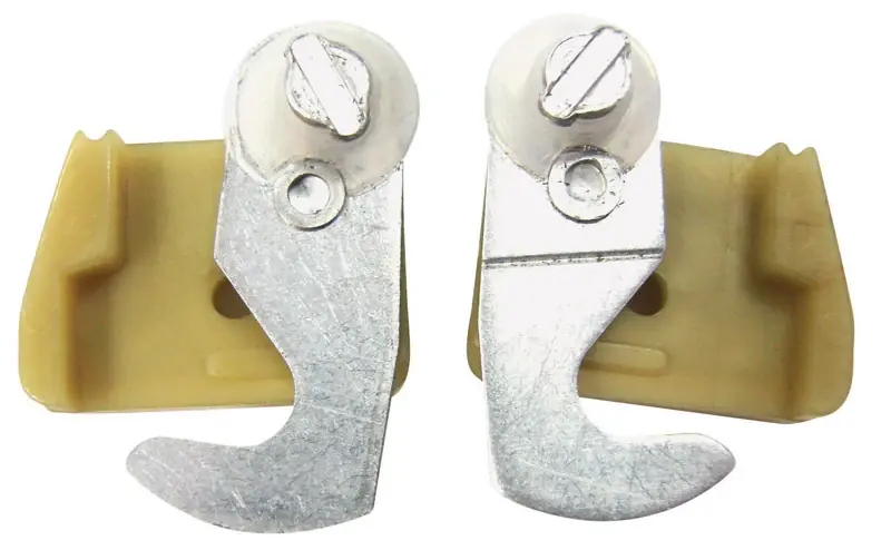 Barton Kramer Silver Nylon Window Lock 1 Pk