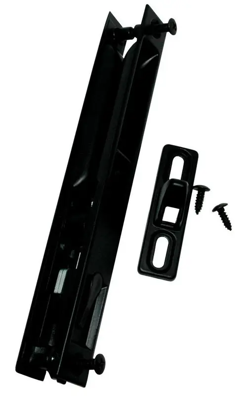 Bronze Flush-mounted Patio Door Lock Model 8017c