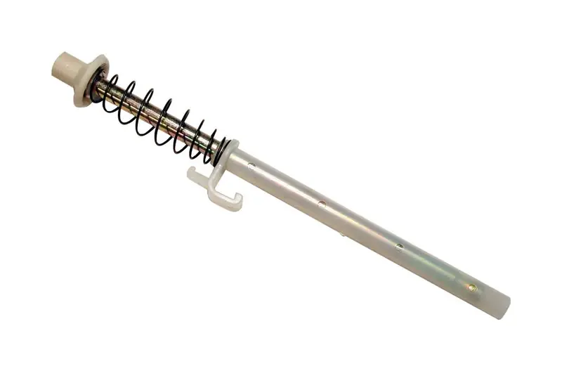Barton Kramer 6-1/2 In. L White Steel Bi-Fold Door Guide Rod 1 Pk