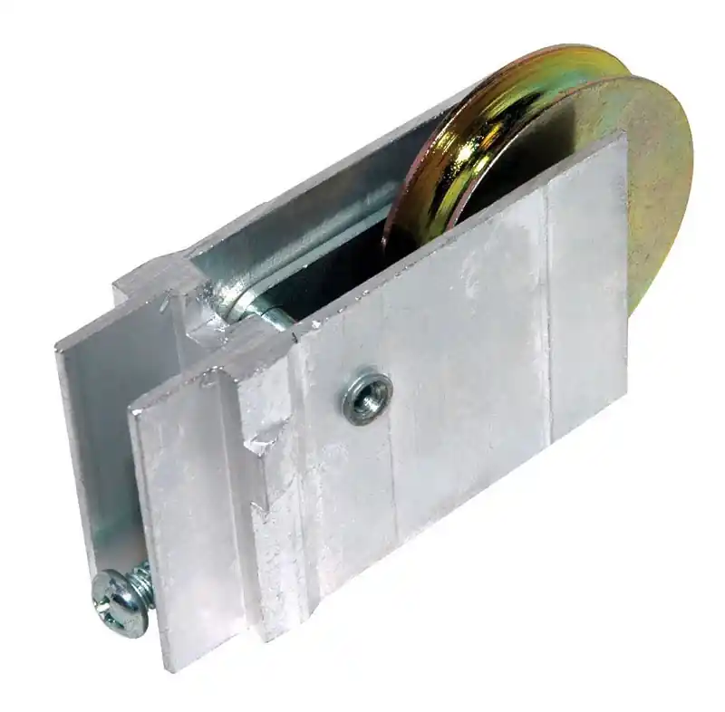 Barton Kramer 1-1/2 In. D X 3/4 In. L Mill Aluminum Sliding Glass Door Roller Assembly 1 Pk