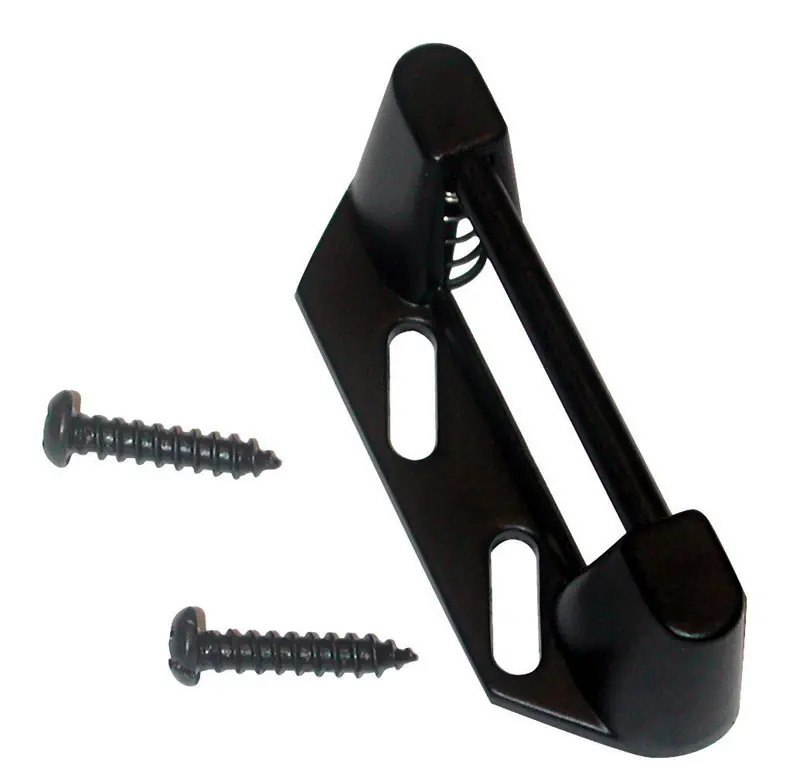 Barton Kramer Bronze Black Steel Latch Strike 1 Pk