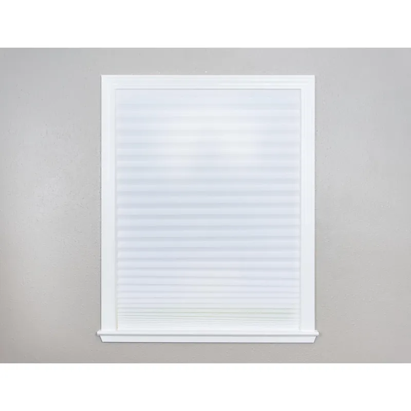 Redi Shade Original Light Filtering White Temporary Window Shade 36 In. W X 72 In. L