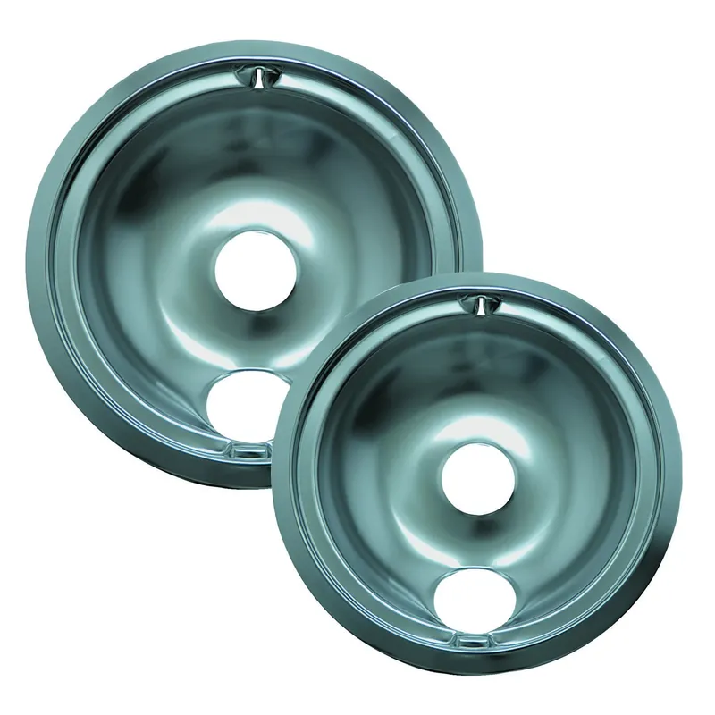 Range Kleen Metal Drip Bowls 8 In. W X 10.25 In. L