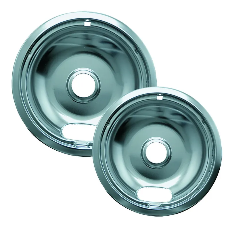 Range Kleen Steel Drip Bowls 8 In. W X 8 In. L