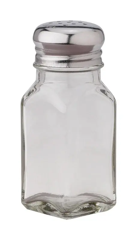 Harold Import Clear Glass Salt And Pepper Shaker