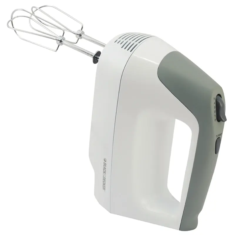 5-Speed Lightweight Hand Mixer, White