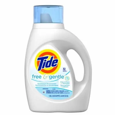 Free & Gentle Liquid Laundry Detergent, HE, 32 Loads, 42 Fl. Oz.