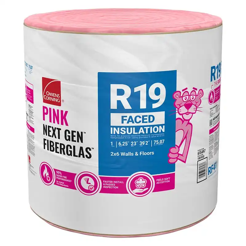 Ecotouch 23 In. W X 470 In. L R-19 Kraft Faced Insulation Roll
