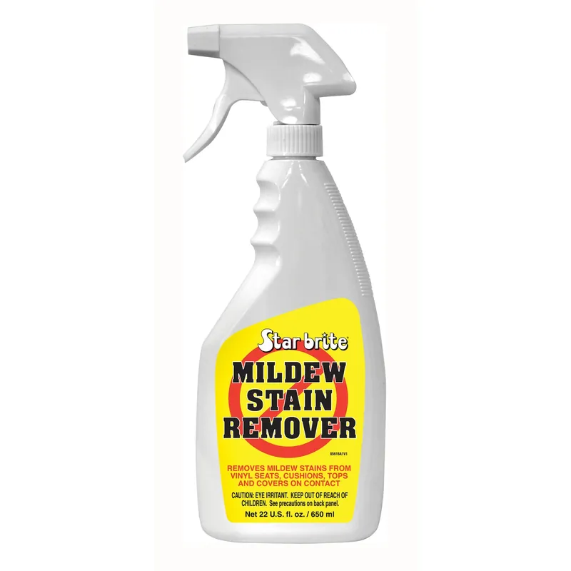 Mildew Stain Remover, Trigger Spray, 22-oz.