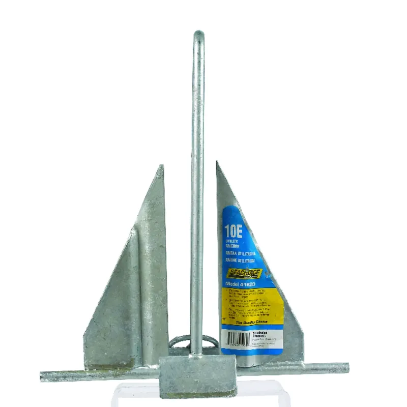 10e Hot Dipped Galvanized Utility Anchor For Boats 20-24 Feet