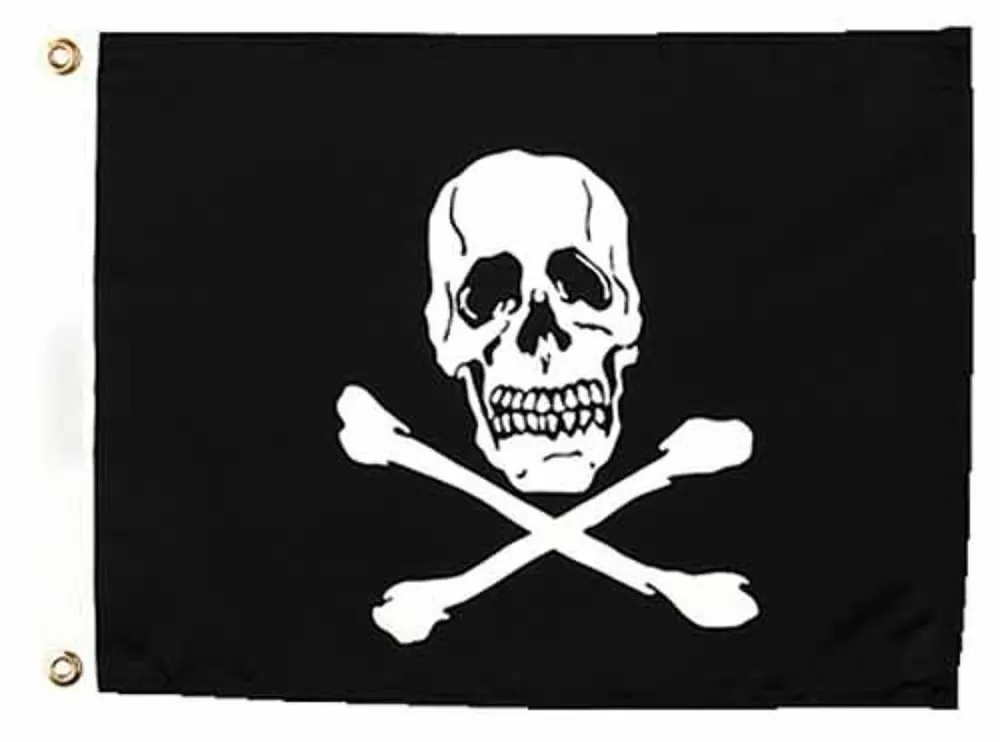 Jolly Roger Flag 12 X 18 Inches Model 78251