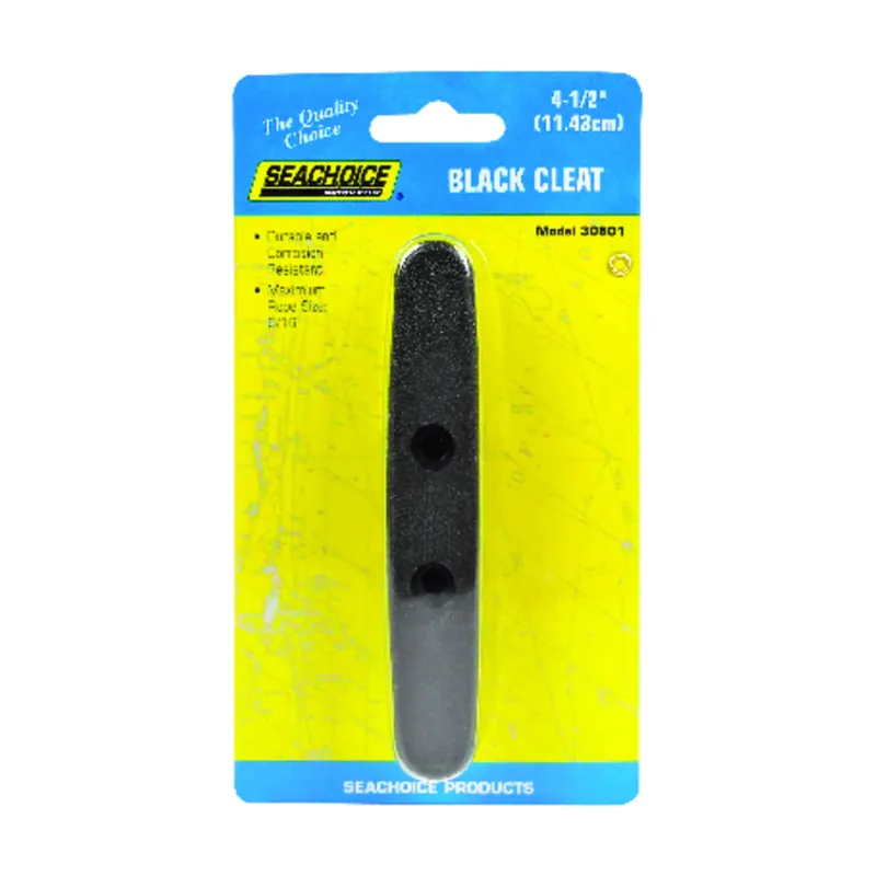 Seachoice Plastic 4-1/2 In. L X 6.8 In. W Cleat 1 Pk