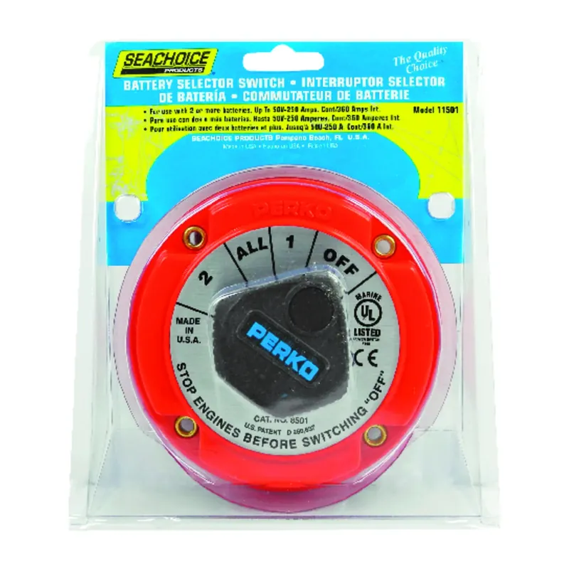 250a/50v Ignition Protected Battery Selector Switch