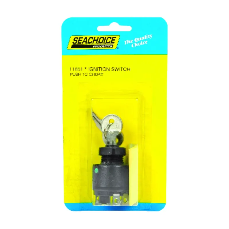 3-position Push To Choke Ignition Starter Switch Model 11651