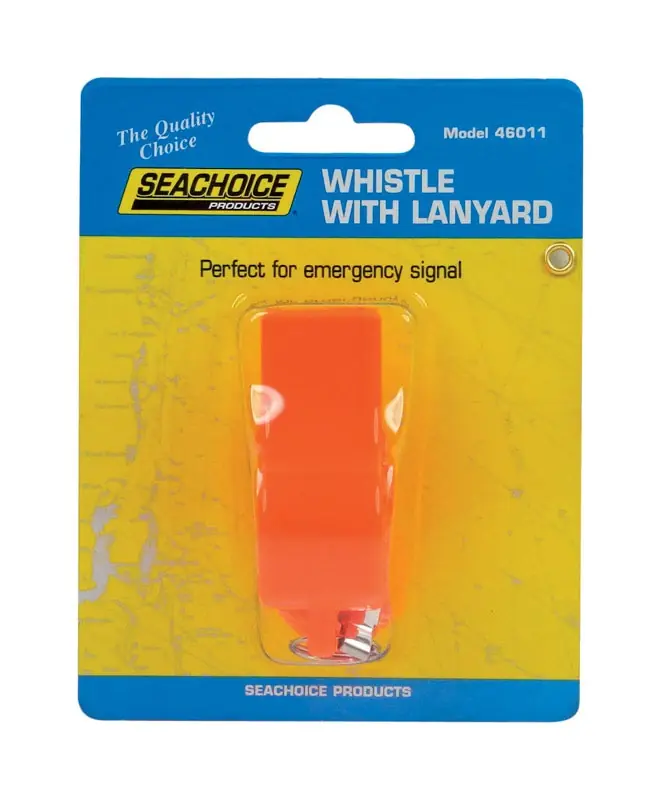 Seachoice Plastic Whistle 1 Pk