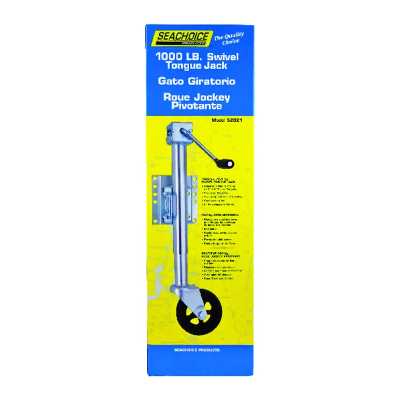 Steel Trailer Jack 1000 Lb Capacity Model 52021