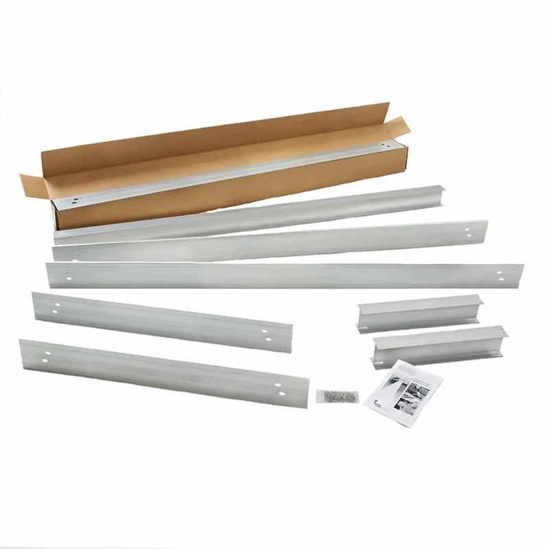 Silver Aluminum Dock Kit 4‘ X 8‘ Model Td-40008
