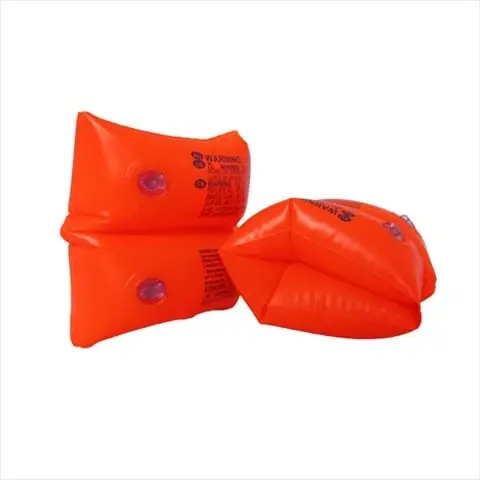 Bright Orange Arm Band Swimming Aid For Ages 2-6, Model 59640ep