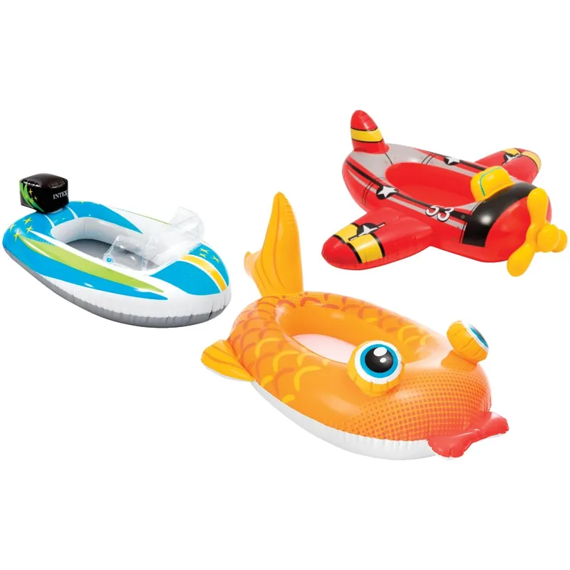 Pool Cruiser Ride-on Inflatable Float - 42 To 47 Inches, Assorted Designs