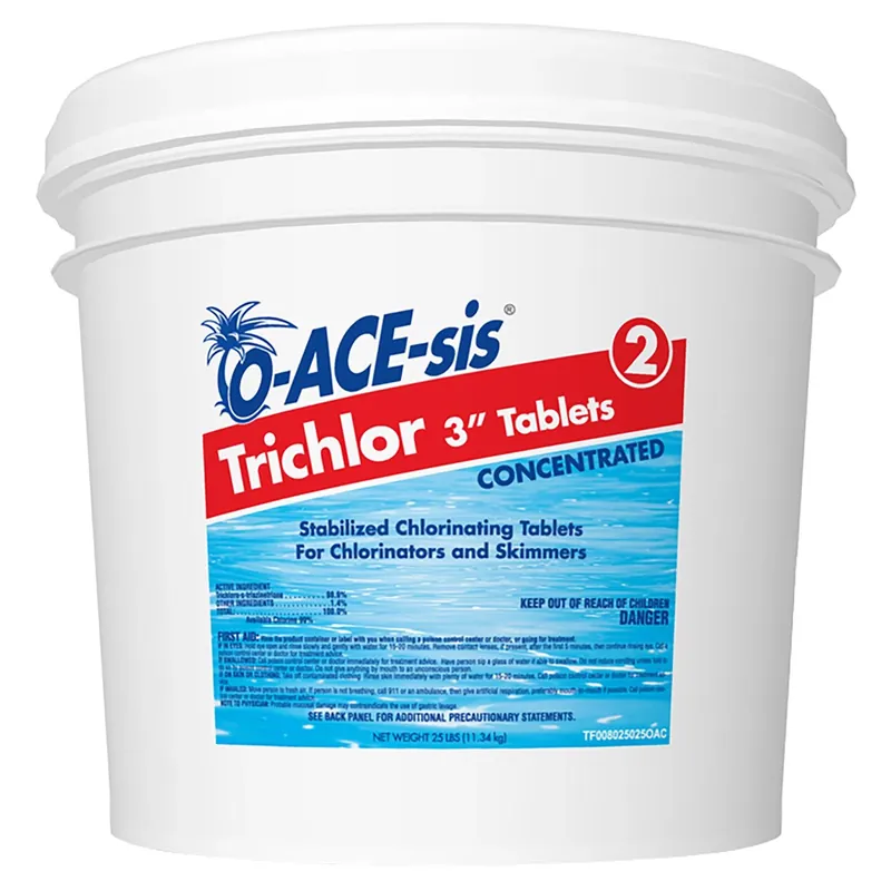Tablet Chlorinating Sanitizer 25 Lb - Trichlor Tablets For Pool Care