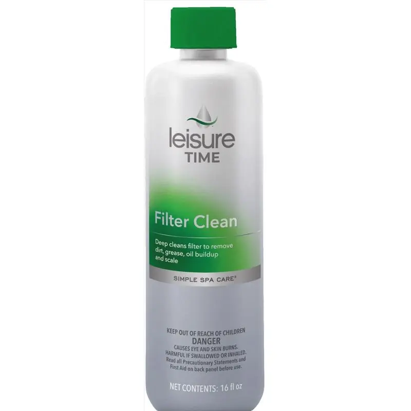 Liquid Spa Filter Cleaner 16 Ounce - Effective Cartridge Maintenance