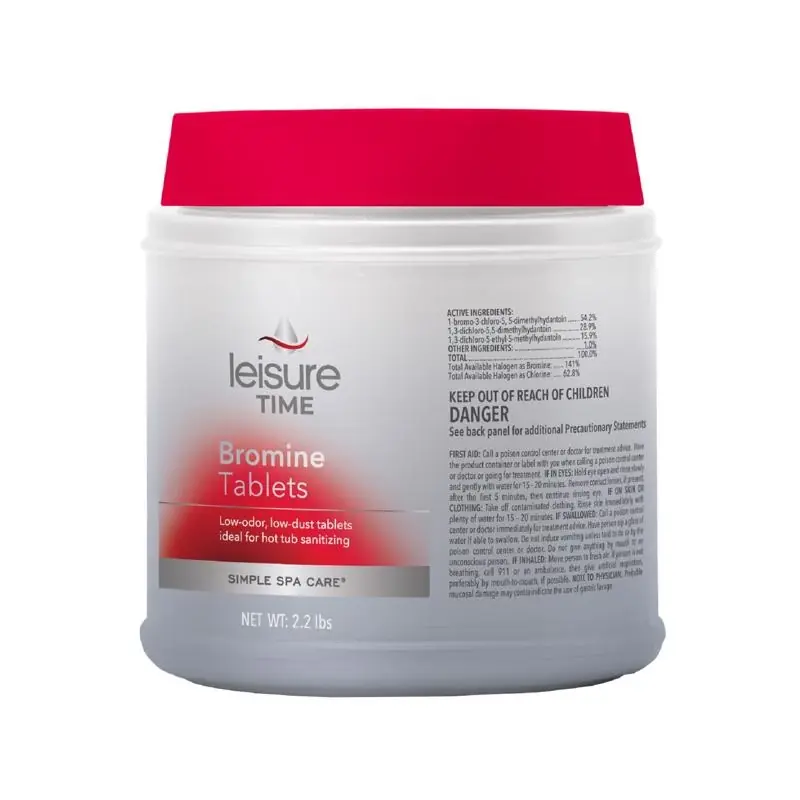 Brominating Chemicals Tablets 2.2 Lb For Spa Sanitation