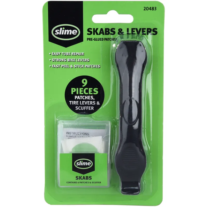 Slime Rubber Skabs And Levers 9 Pk